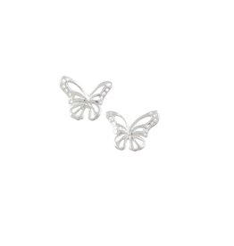 Good Collective OPEN BUTTERFLY STUD EARRING - sterling silver
