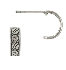 Good Collective BALI HALF HOOPS EARRING - Tomas