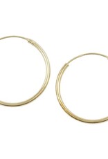 Good Collective 25mm ENDLESS GOLD HOOPS - Tomas
