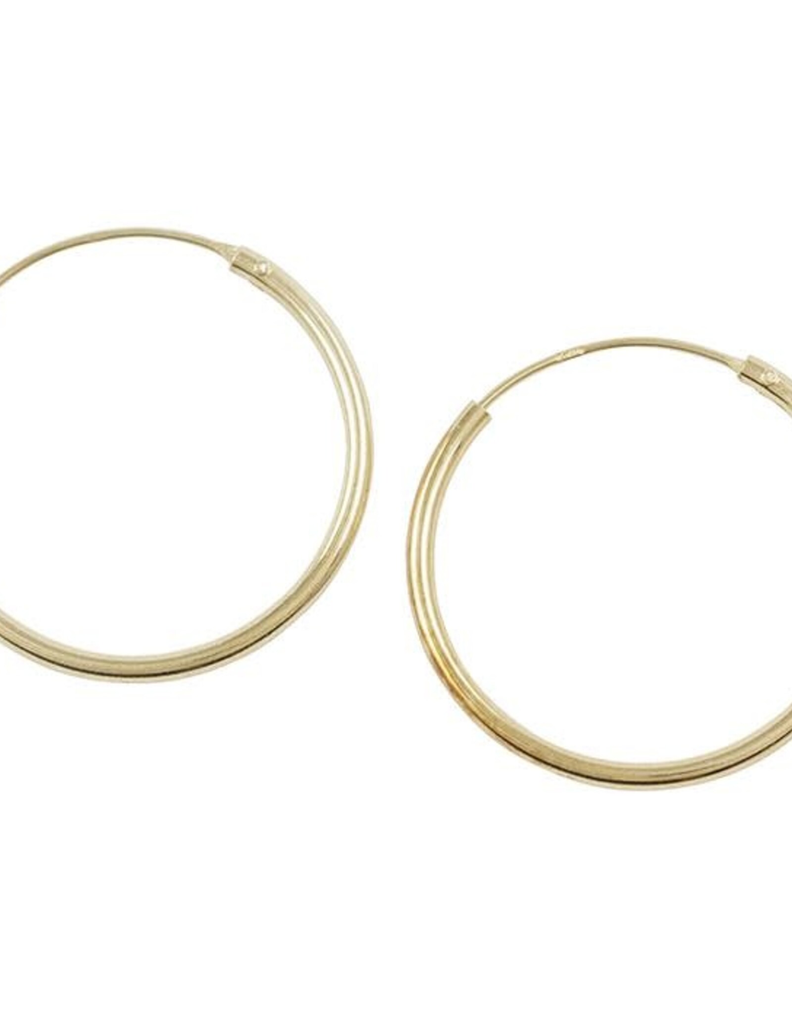 Good Collective 25mm ENDLESS GOLD HOOPS - Tomas