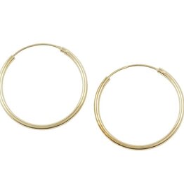 Good Collective 25mm ENDLESS GOLD HOOPS - Tomas