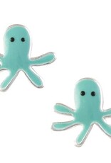 Good Collective BLUE OCTOPUS STUD EARRING - Tomas
