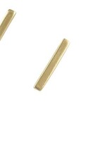 Good Collective LONG BAR STUD EARRING - gold plated