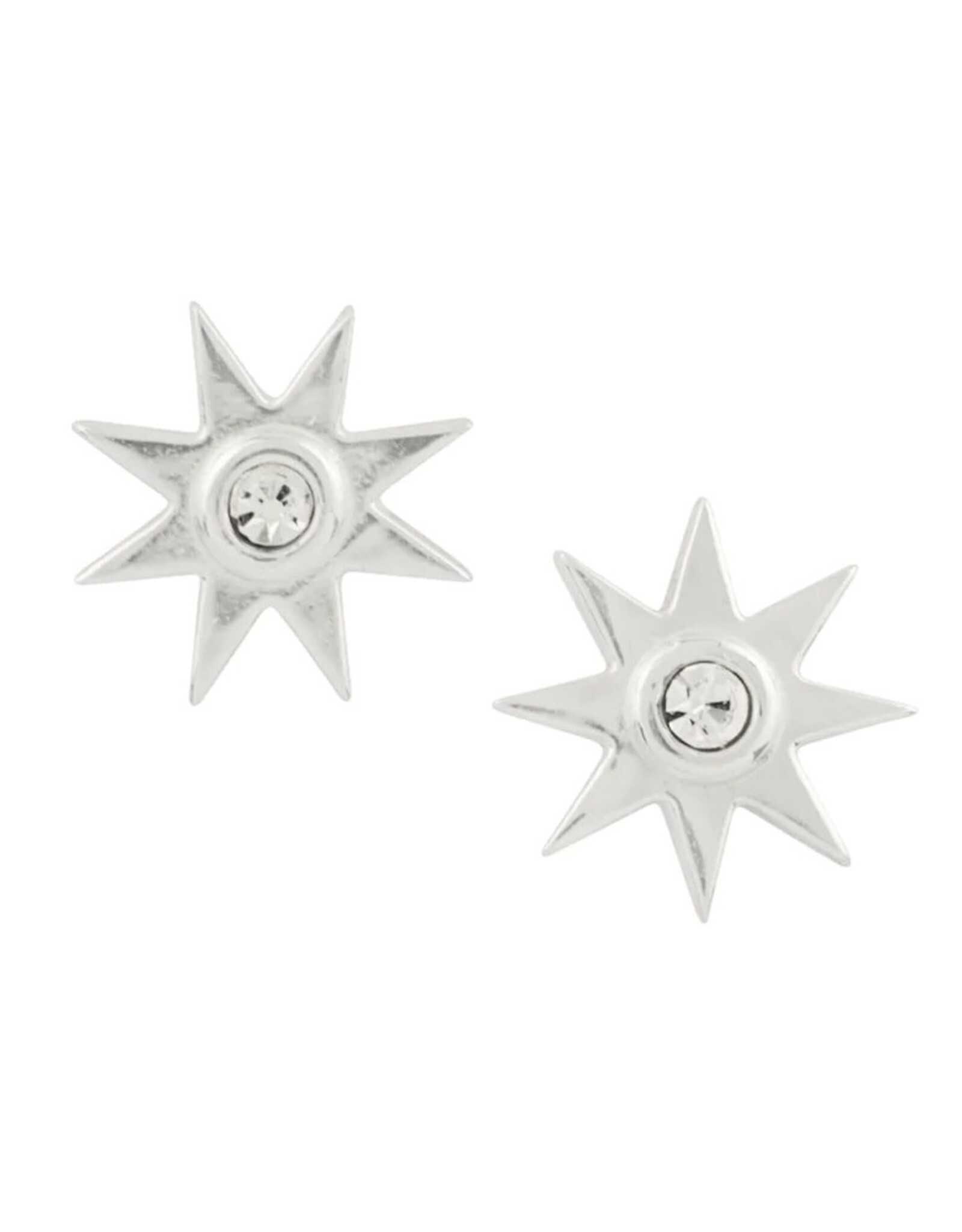 Good Collective CRYSTAL STARBURST STUD EARRING - Tomas