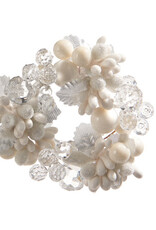 Raz Imports CRYSTAL BEADED MINI WREATH - multiple size options