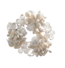 Raz Imports CRYSTAL BEADED MINI WREATH - multiple size options