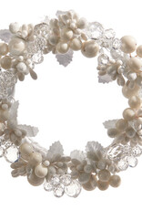 Raz Imports CRYSTAL BEADED MINI WREATH - multiple size options