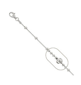 Tiger Mountain BALL CHAIN ANKLET - sterling silver