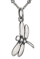 Tiger Mountain FLYING DRAGONFLY NECKLACE - sterling silver