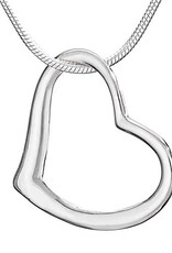 Tiger Mountain FLOATING HEART NECKLACE - sterling silver