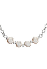 Tiger Mountain PEARLS ON CHAIN NECKLACE - sterling silver