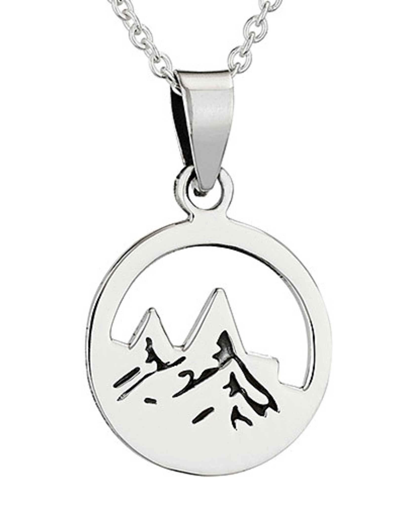 Tiger Mountain OPEN MOUNTAIN NECKLACE - sterling silver