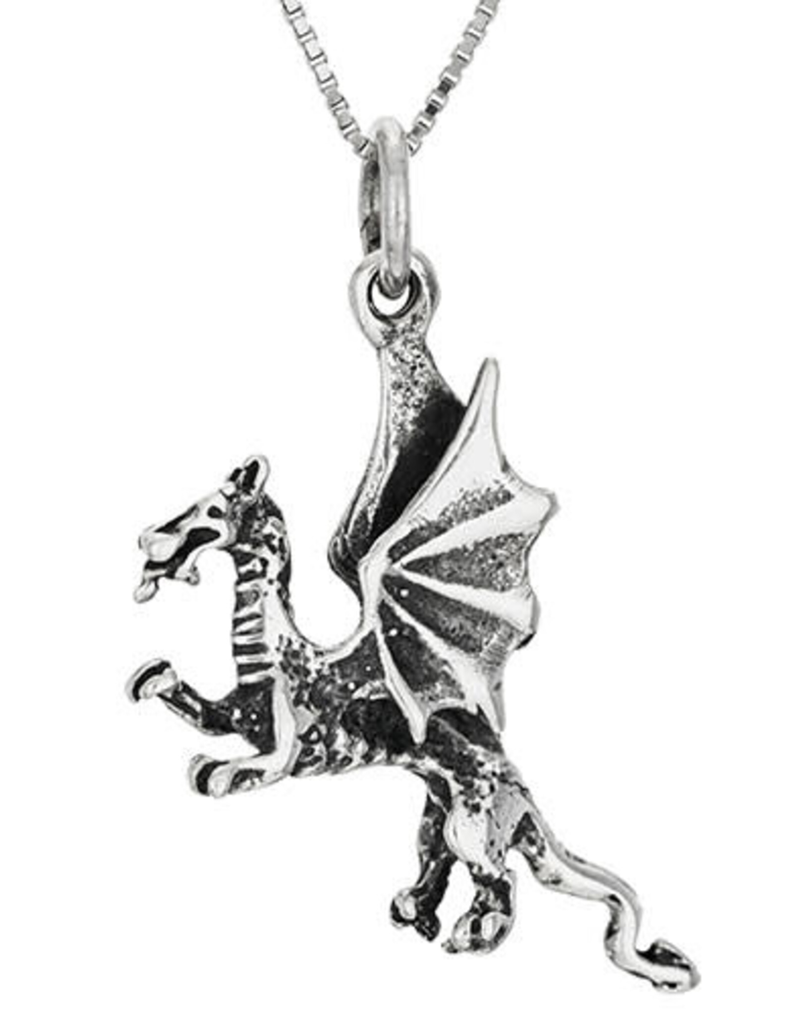 Tiger Mountain FLYING DRAGON NECKLACE - sterling silver