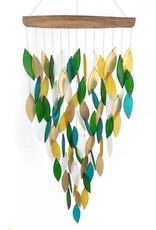 Gift Essential DELUXE WATERFALL GLASS CHIMES - color & sound