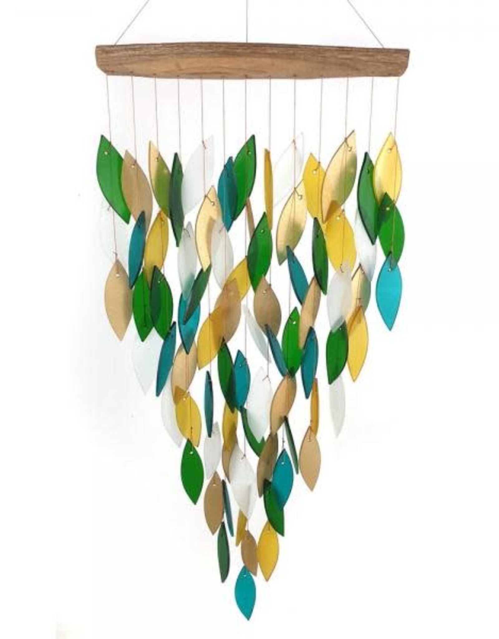 Gift Essential DELUXE WATERFALL GLASS CHIMES - color & sound