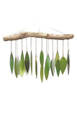 Gift Essential OVAL DROPS GLASS WINDCHIME - sound & color