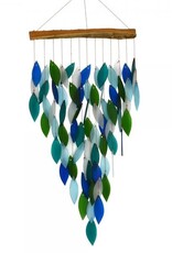 Gift Essential DELUXE WATERFALL GLASS CHIMES - color & sound