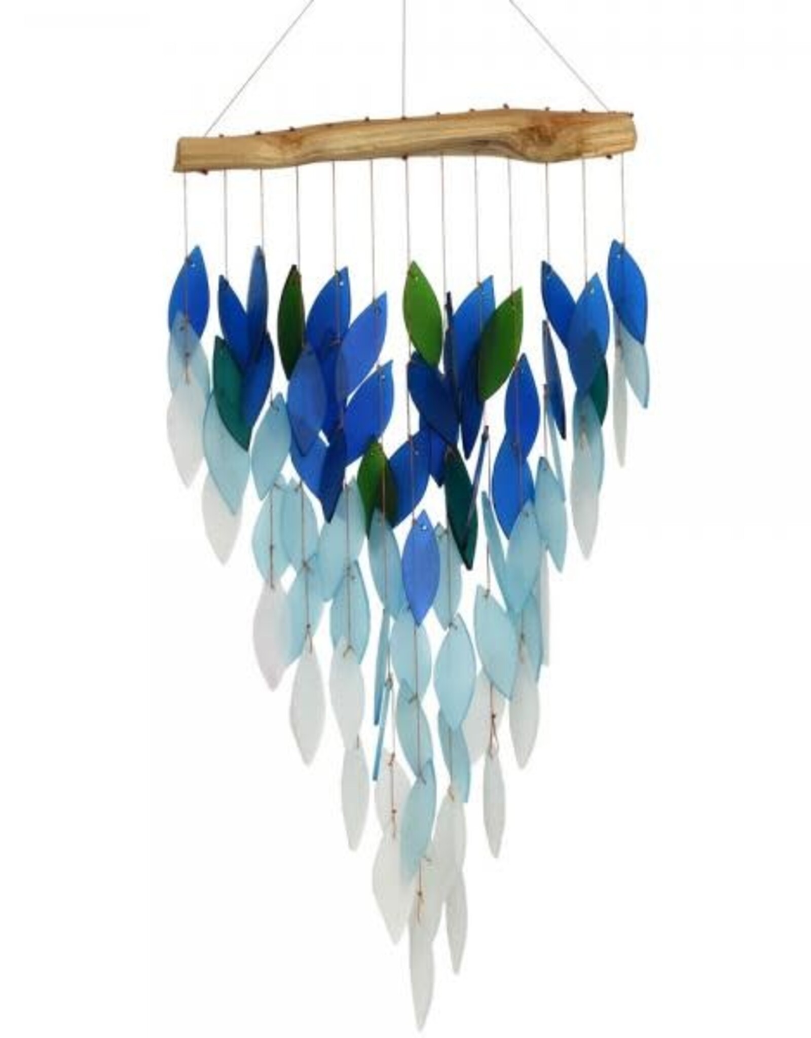 Gift Essential DELUXE WATERFALL GLASS CHIMES - color & sound