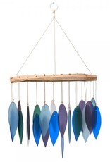 Gift Essential OVAL DROPS GLASS WINDCHIME - sound & color