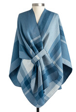 Demdaco PLAID REVERSIBLE WRAP - multiple colors