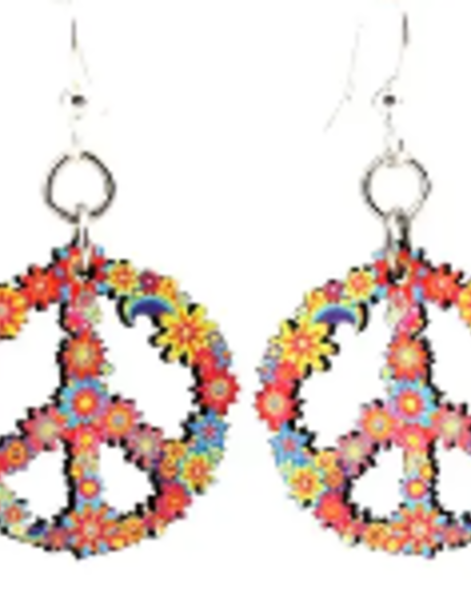 Green Tree Jewelry BLOSSOM PEACE EARRINGS - made in the USA