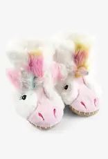 Little Blue House FUZZY SLOUCH SLIPPERS - multiple styles