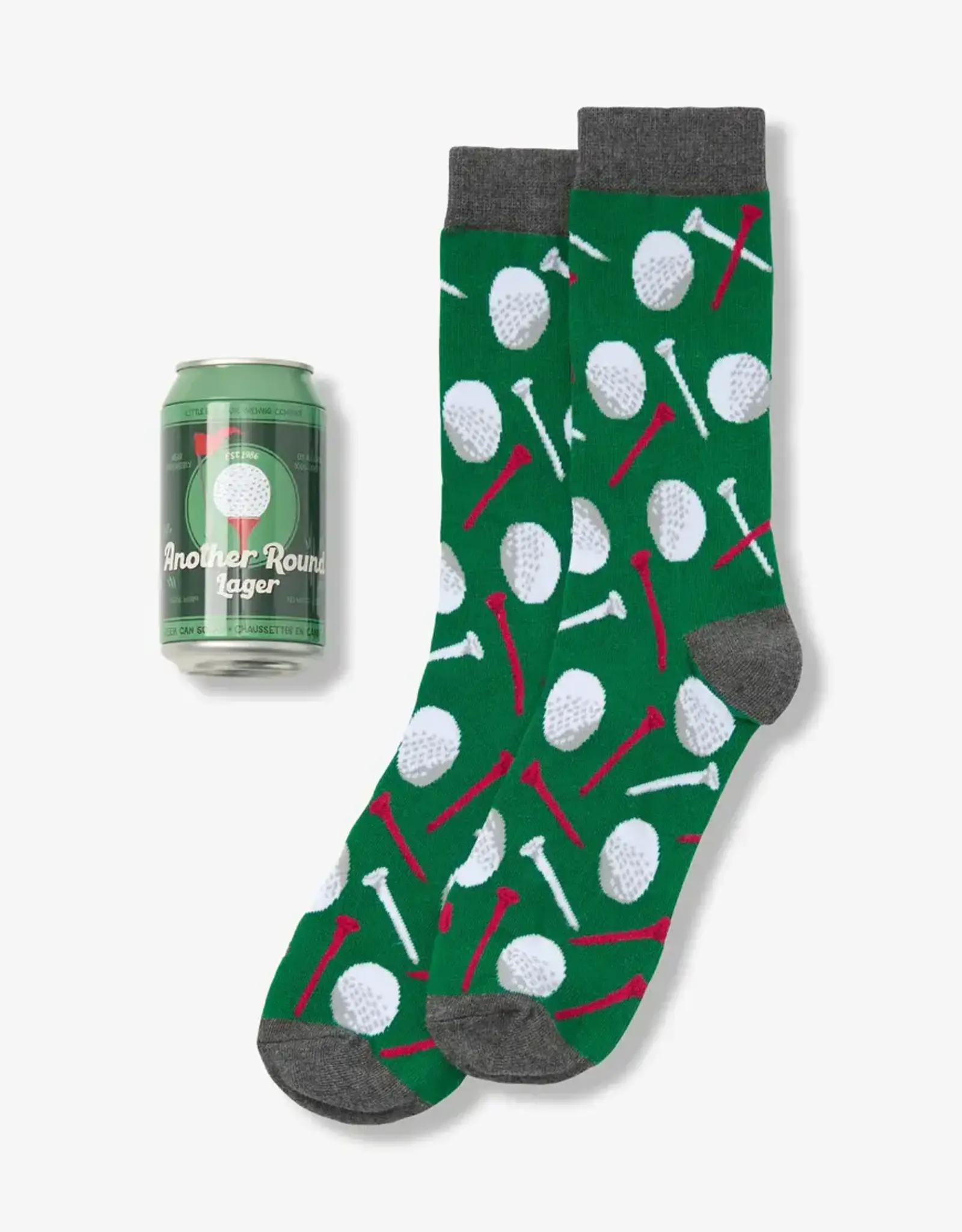 Little Blue House BEER CAN SOCKS - multiple styles