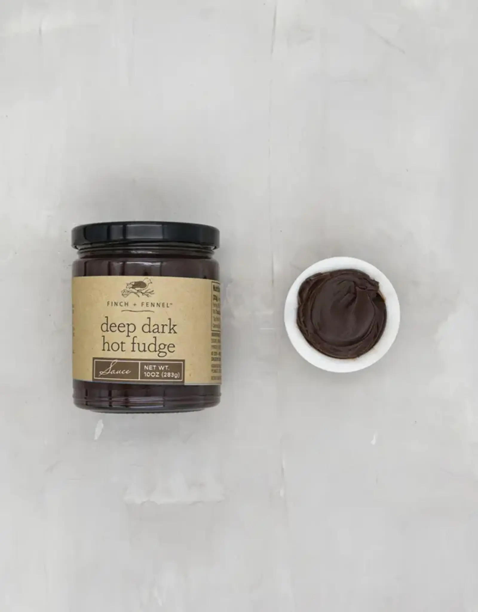 Creative Coop DEEP DARK HOT FUDGE SAUCE - Finch  + Fennel