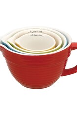 Creative Coop BATTER BOWL MEASURING SET