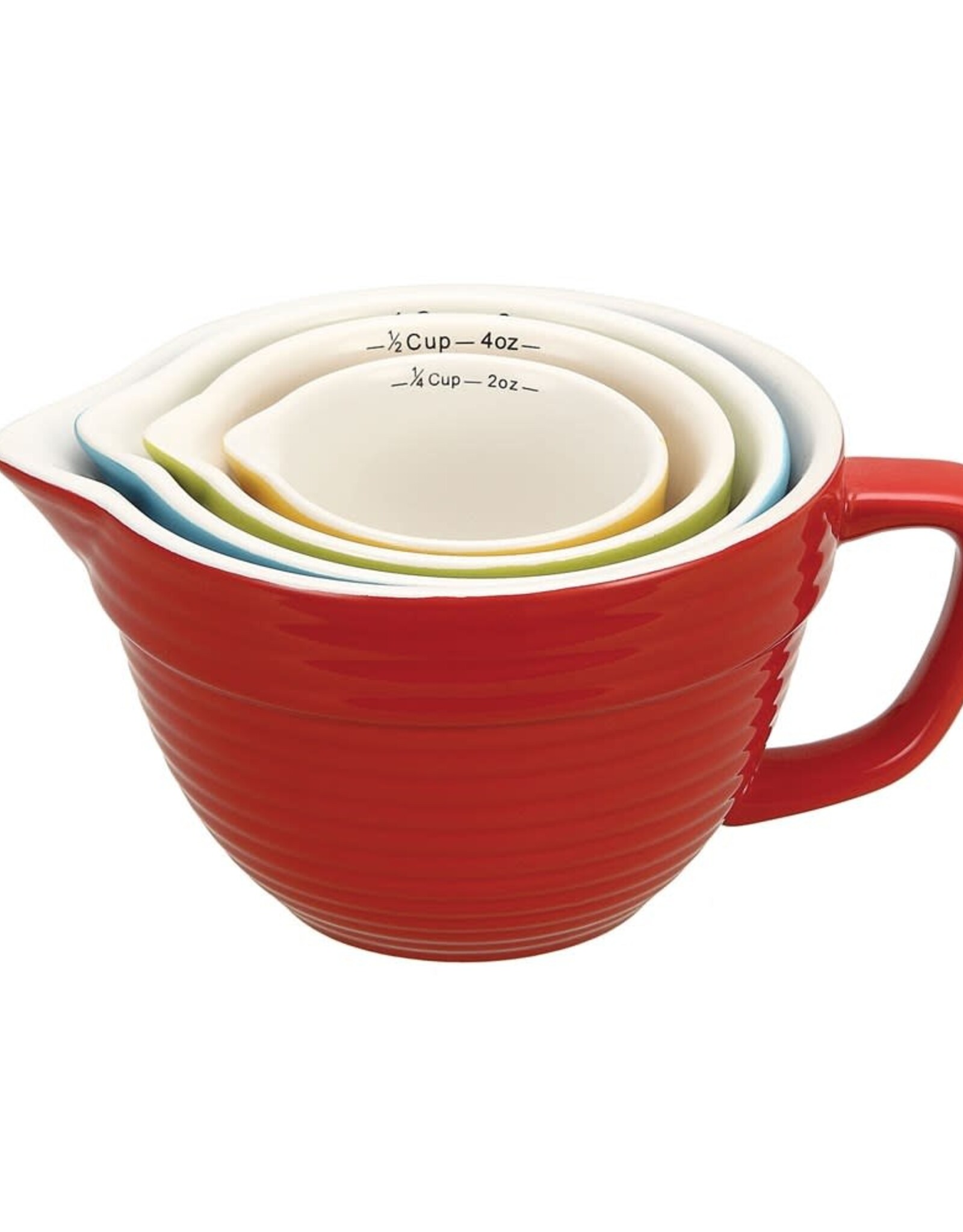 Creative Coop BATTER BOWL MEASURING SET