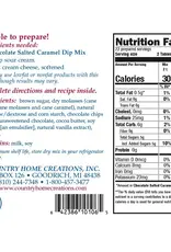 Country Home Creations CHOCOLATE SALTED CARAMEL DIP MIX