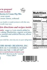Country Home Creations BLUEBERRIES & CREAM DIP MIX Country Home Creations BLUEBERRIES & CREAM DIP MIX
