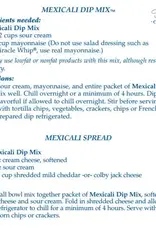 Country Home Creations MEXICALI DIP MIX