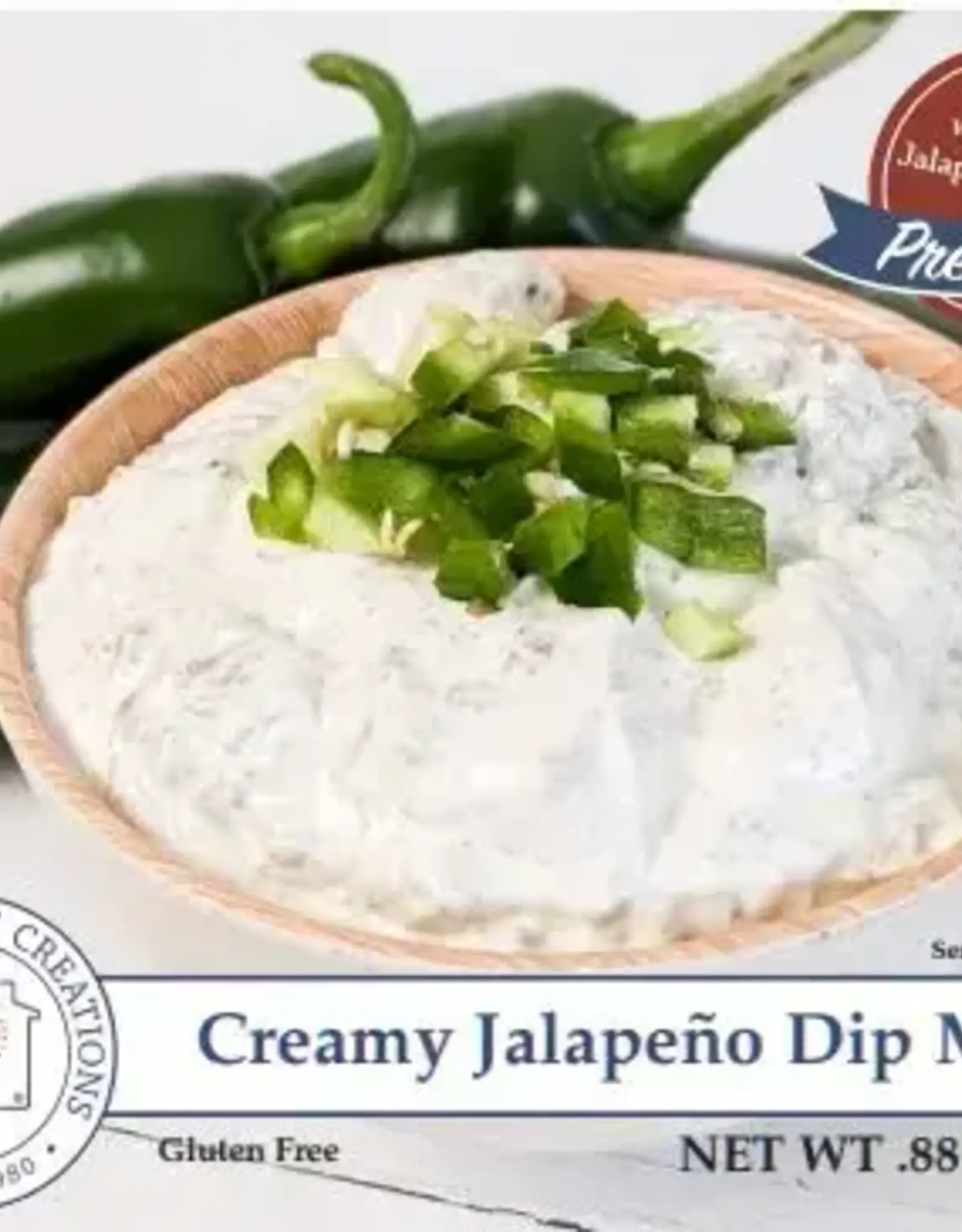 Country Home Creations CREAMY JALAPENO DIP MIX