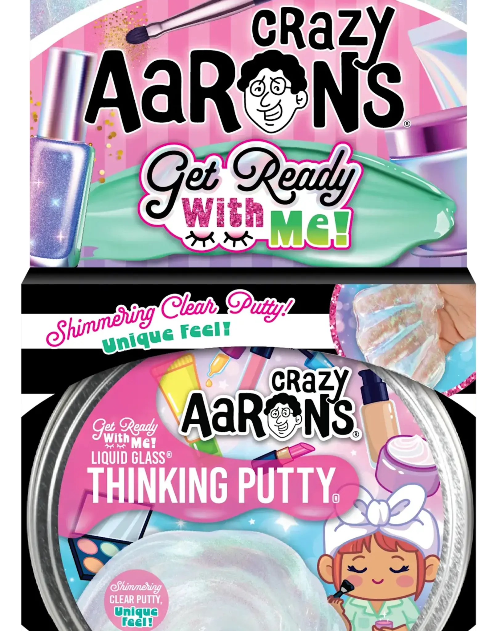 Crazy Aarons GET READY WITH ME THINKING PUTTY TIN