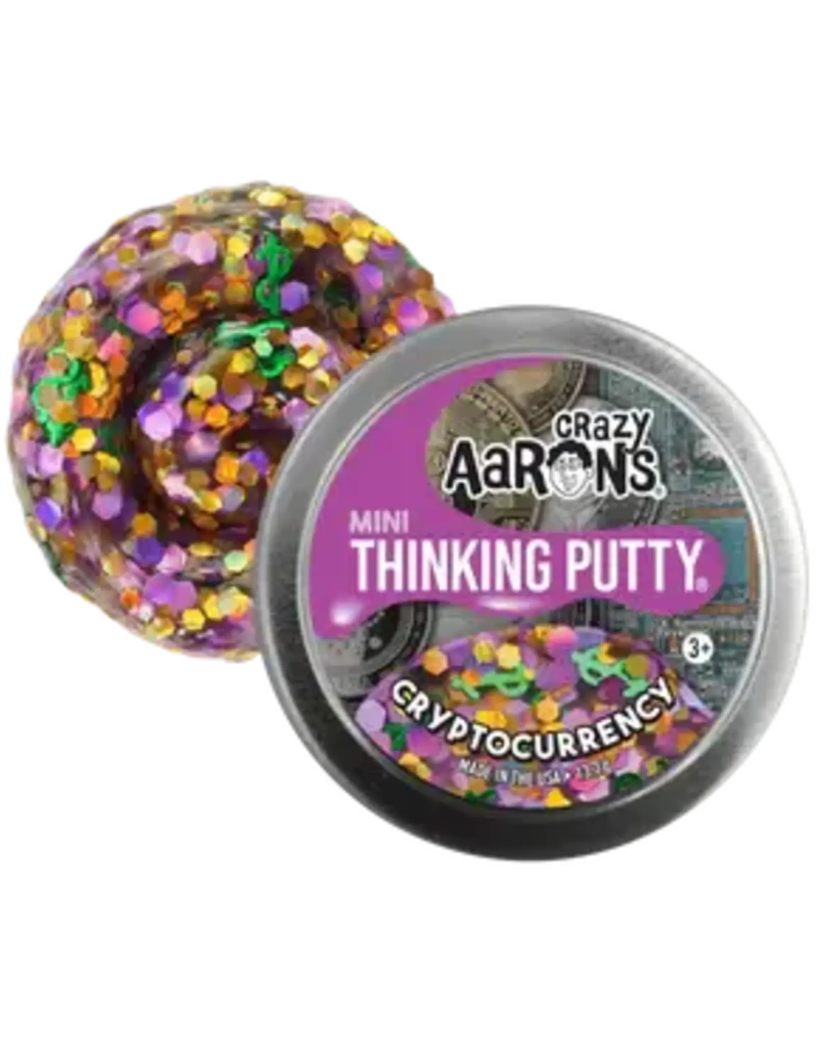 Crazy Aarons THINKING PUTTY MINI TIN -Multiple Options