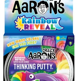 Crazy Aarons RAINBOW REVEAL THNKING PUTTY TIN