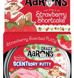 Crazy Aarons STRAWBERRY SHORTCAKE THINKING PUTTY TIN