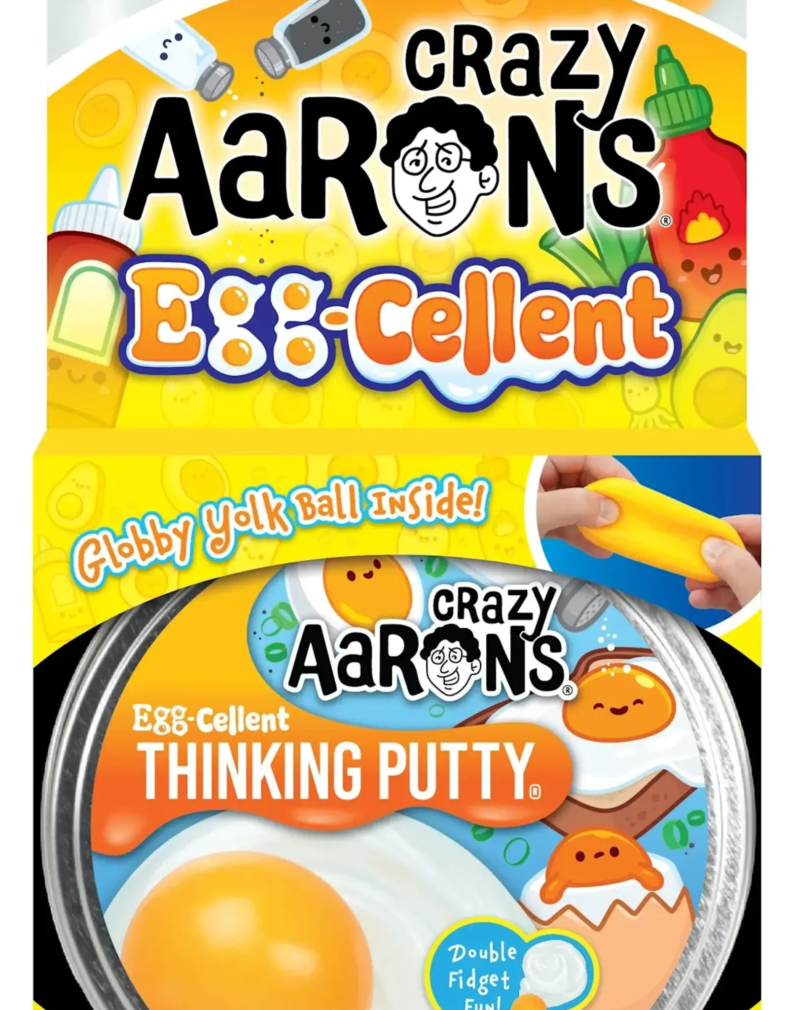 Crazy Aarons EGGCELLENT THINKING PUTTY TIN