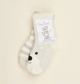 Intelex USA / Warmies MARSHMELLOW BEAR CREW SOCKS SMALL