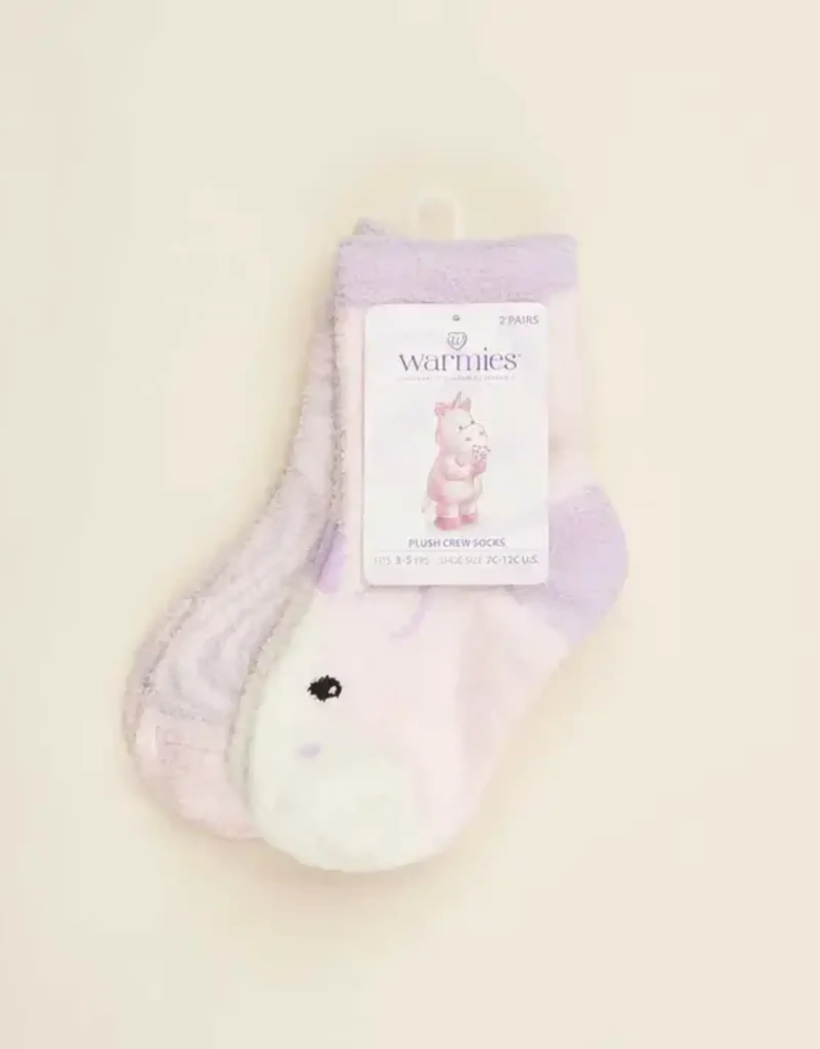 Intelex USA / Warmies UNICORN CREW SOCKS SMALL