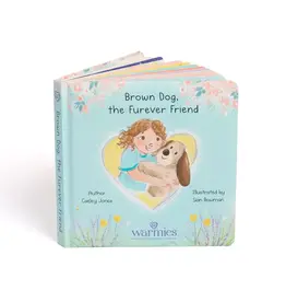 Intelex USA / Warmies BROWN DOG FUREVER FRIEND BOOK