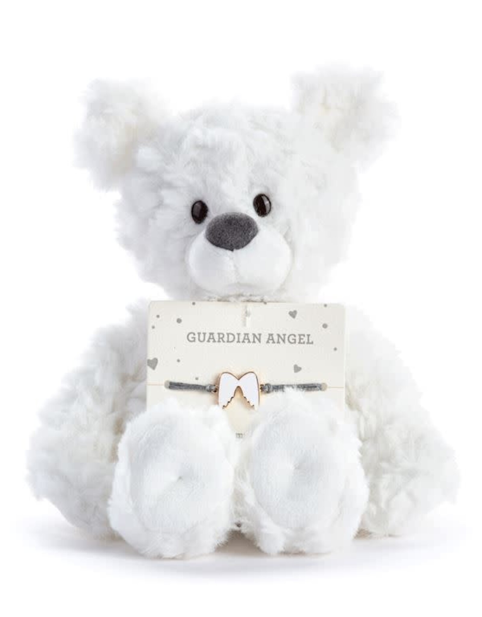Demdaco GUARDIAN ANGEL WHITE BEAR