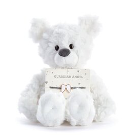 Demdaco GUARDIAN ANGEL WHITE BEAR