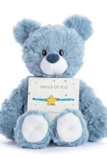Demdaco PROUD OF YOU TURQUOISE BEAR
