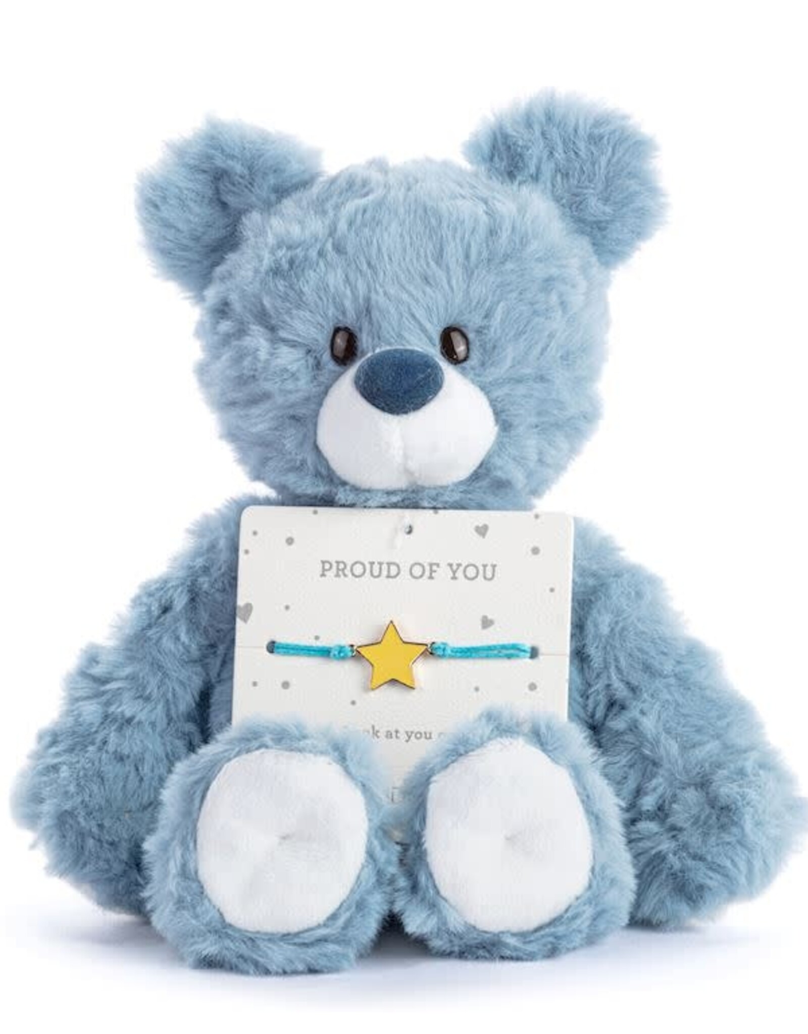 Demdaco PROUD OF YOU TURQUOISE BEAR