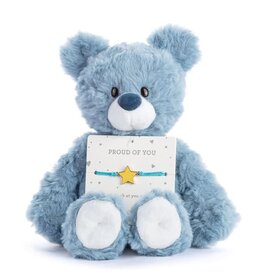 Demdaco PROUD OF YOU TURQUOISE BEAR