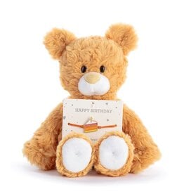 Demdaco HAPPY BIRTHDAY ORANGE BEAR