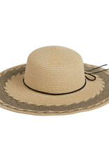 TGB / Good Bead DEMI FLOPPY HAT SAND ANND BLACK