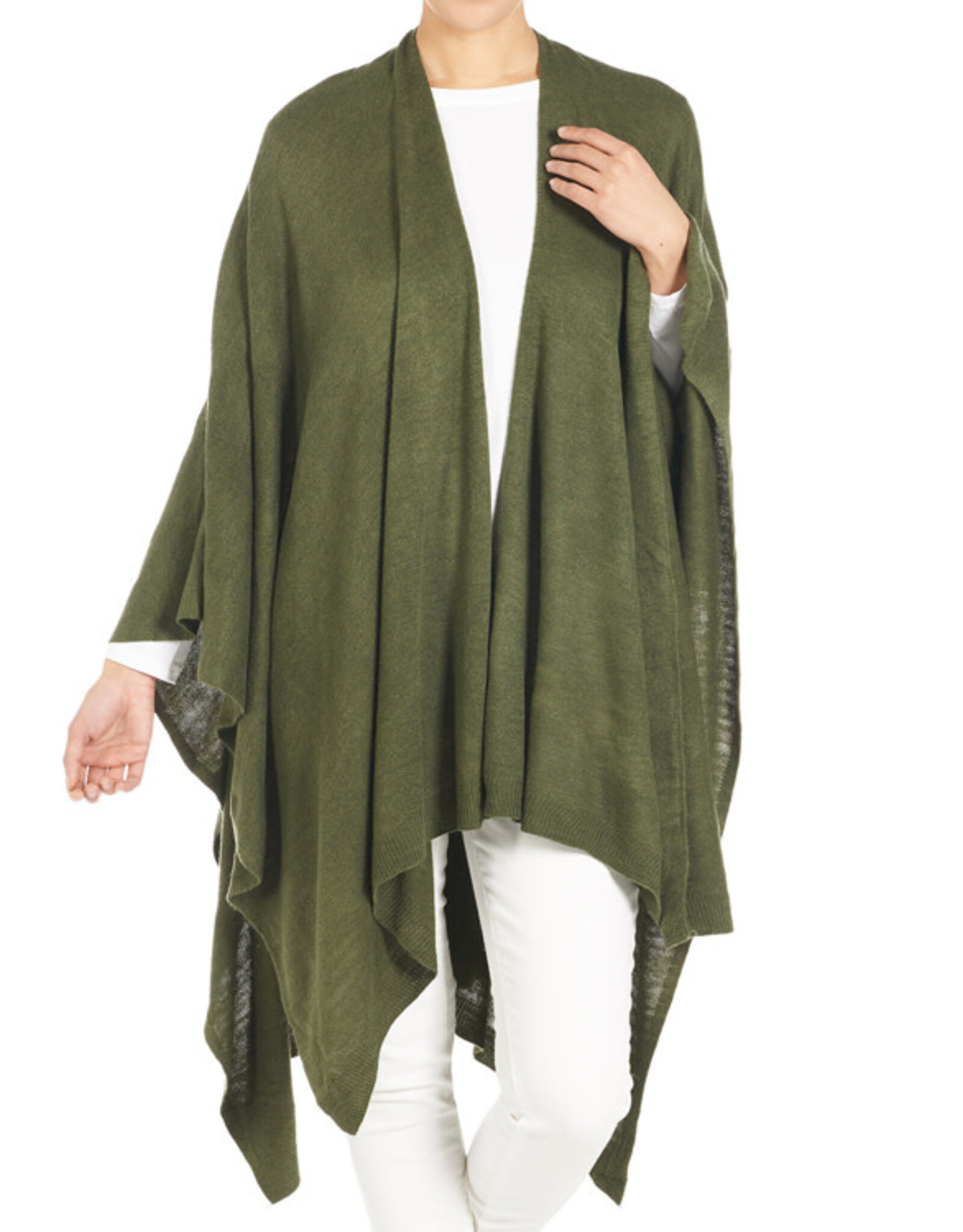 TGB / Good Bead KIARA LIGHTWEIGHT WRAP OLIVE